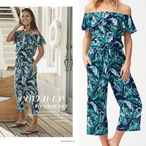 Tommy Bahama Breezy Palms Cropped Jumpsuit